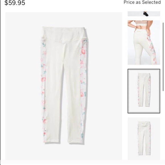 New Pink Victoria’s Secret Fleece Leggings - Picture 2 of 4